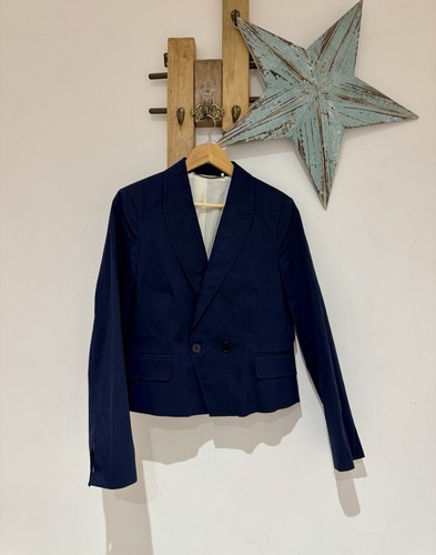 Jigsaw navy blue - navy, stretch