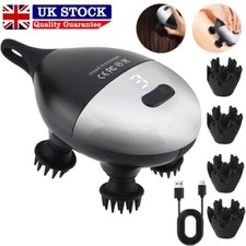 Electric Scalp Massager Hair Growth, Waterproof Head Massager for Stress Relief