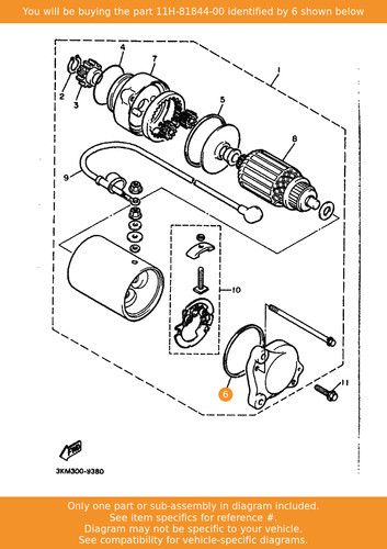 Yamaha gasket 11h 81844 - gasket,, 11h-81844-00