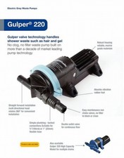 New WHALE GULPER 220 SHOWER /