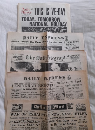 World war facsimile - world,