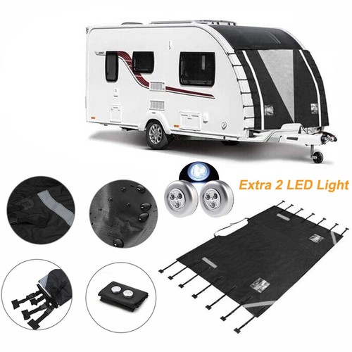 Caravan front towing cover - front,