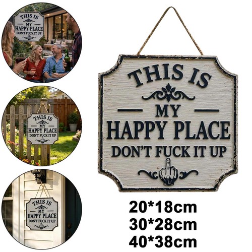 Vintage tin sign - this, is