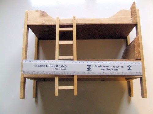 Vintage home made wooden - made, bunk
