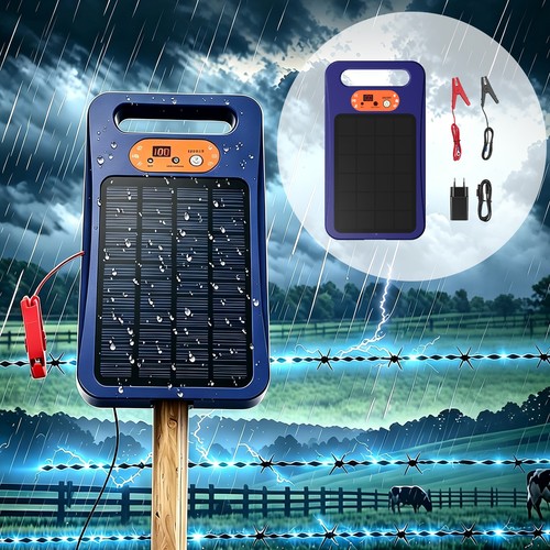 Electric solar fence - electric, energiser
