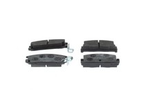 0 986 494 412 BOSCH BRAKE PAD SET, DISC BRAKE REAR AXLE FOR TOYOTA