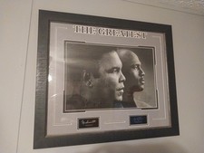Framed Lazer Autograph