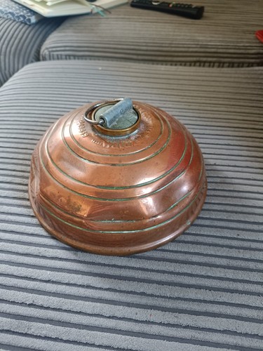 Copper hot water bottle - bottle, bed