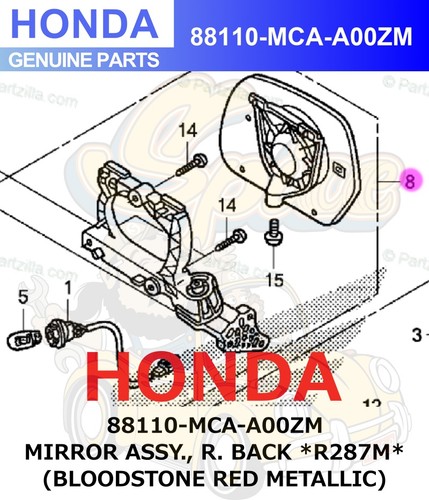 Honda genuine gold - genuine, gl1800