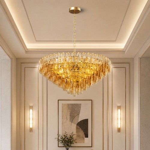 Inch gold smoke blown glass - 37,