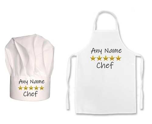 Kids personalised star chef - 5,