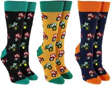 Tractor Cotton Socks One Size