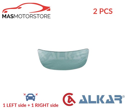 Rear view mirror - glass, pair