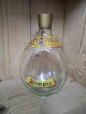 Vintage Old Glass Dimple Old