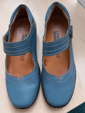 Loretta Blue Mary Jane Shoes