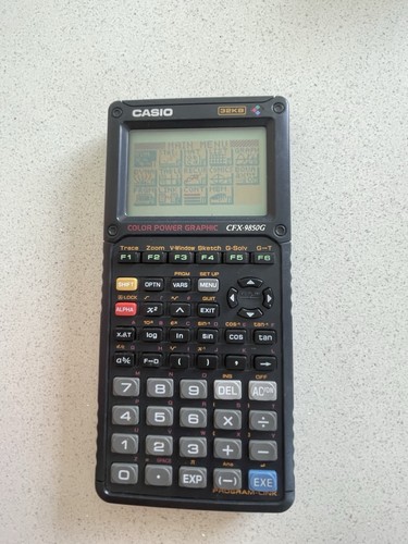Casio cfx 9850g - casio, scientific
