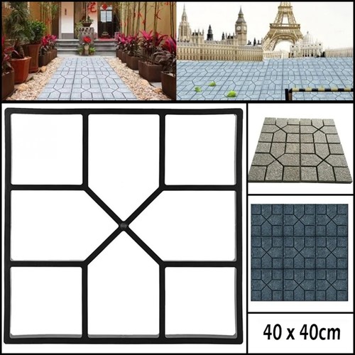 Garden paving mould diy path - paving,