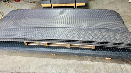 Mild steel checker plate - steel,