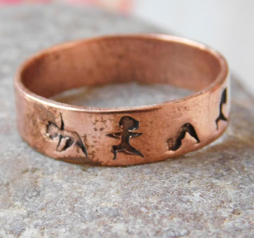 Solid pure copper minimalist - pure,