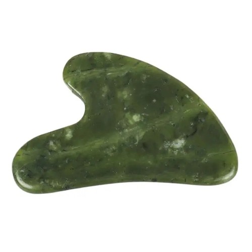 Jade gua sha stone board - board, face