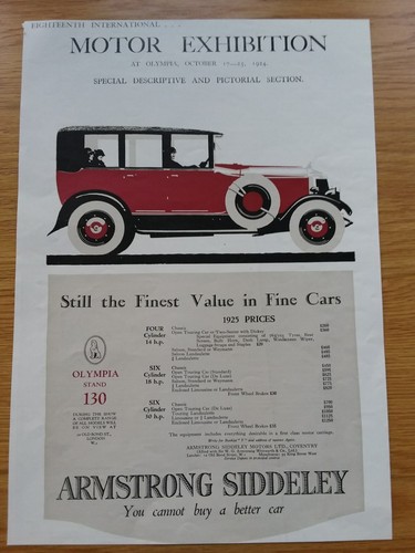 Armstrong siddeley 1924 - ,