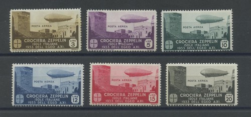 Aegean colonies 1933 zeppelin - colonies,