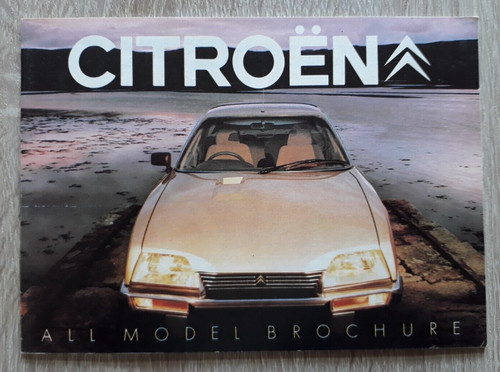 Citroen range brochure 1981 - citroen,