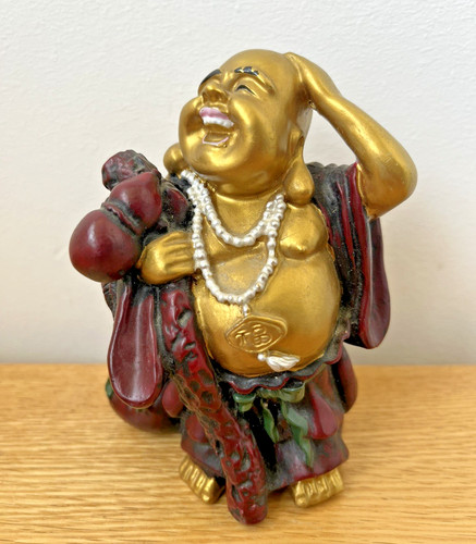 Vintage laughing buddha money - vintage,