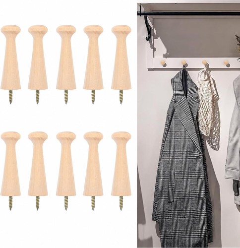 Pcs wooden shaker peg - 10,