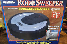 Ideaworks Robo Sweeper. Cordless Floor Sweeper.