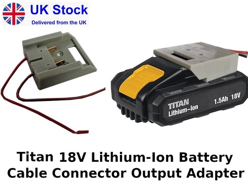 Titan ion battery - titan, adaptor