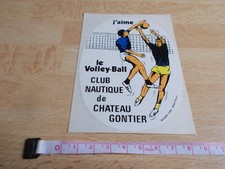 VOLLEYBALL STICKER - NAUTICAL