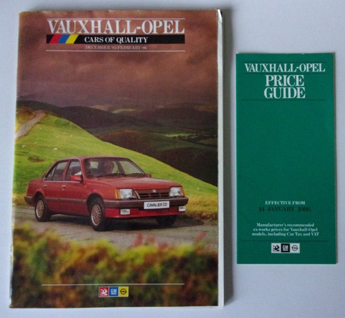 Vauxhall opel 1986 mkt - vauxhall,