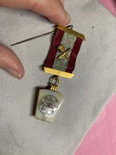 Vintage Mark Degree Provincial Breast Jewel Masonic Regalia