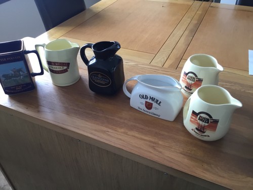 Whisky water jugs set 6 - water, of