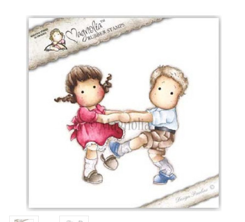Magnolia tilda rubber stamp - magnolia,