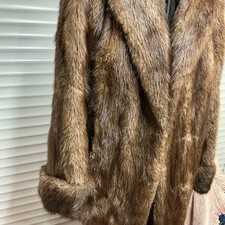 Musquash Fur Coat Approx 14 To