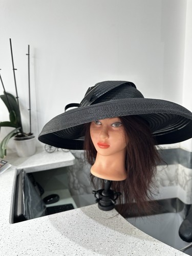 Whiteley fascinator black - fascinator,