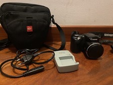 CANON POWERSHOT SX500 IS ZOOM 30x  MEMORY CARD BATTERIA E BORSA