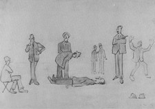 L S Lowry The Duel 1916