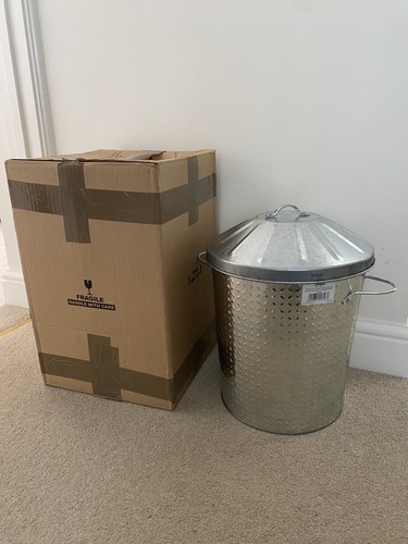 New boxed 15l metal galvanised - 15l,