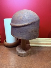 M.A CUMING & CO Millinery Wood Hat Block 23 1/2 Inch Milliner tool form crown