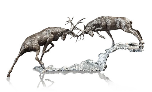 Richard cooper bronze stags - cooper,