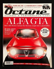 Octane Magazine May 2013 Alfa GTA Ferrari Lamborghini LM002 Alpine A110.