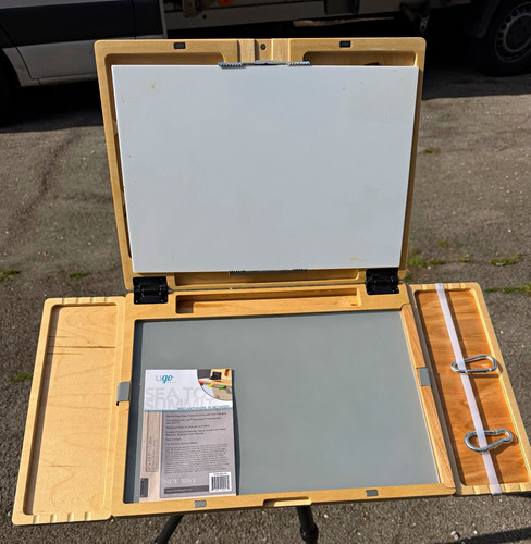 New wave artist easel in - ,