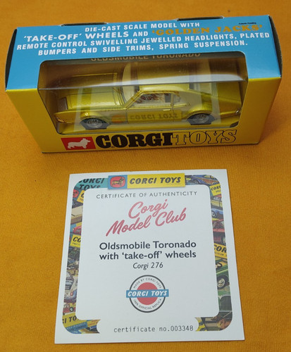 Corgi issue 276 oldsmobile - corgi,