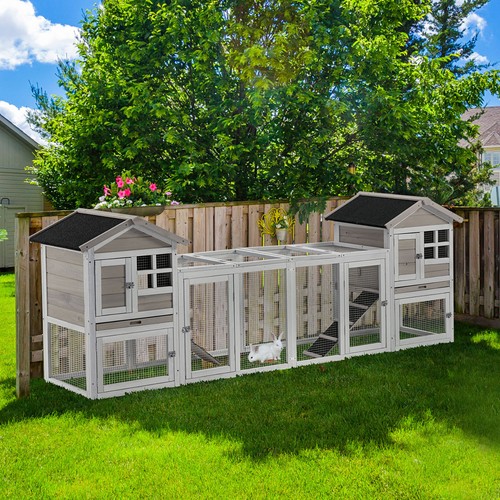 Rabbit hutch outdoor - 2,