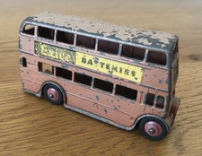 Dinky Exide Double Decker Bus