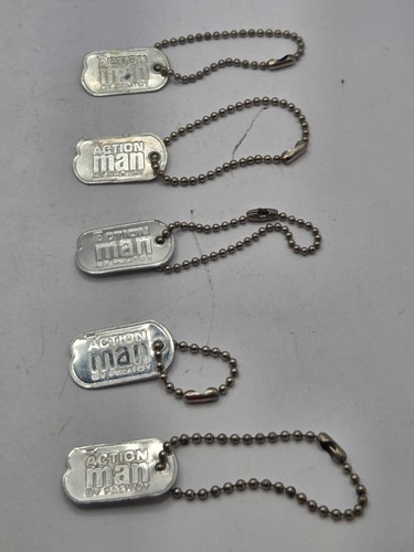 Vintage action man dog tags - -,