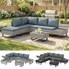 Seater rattan garden - 5,